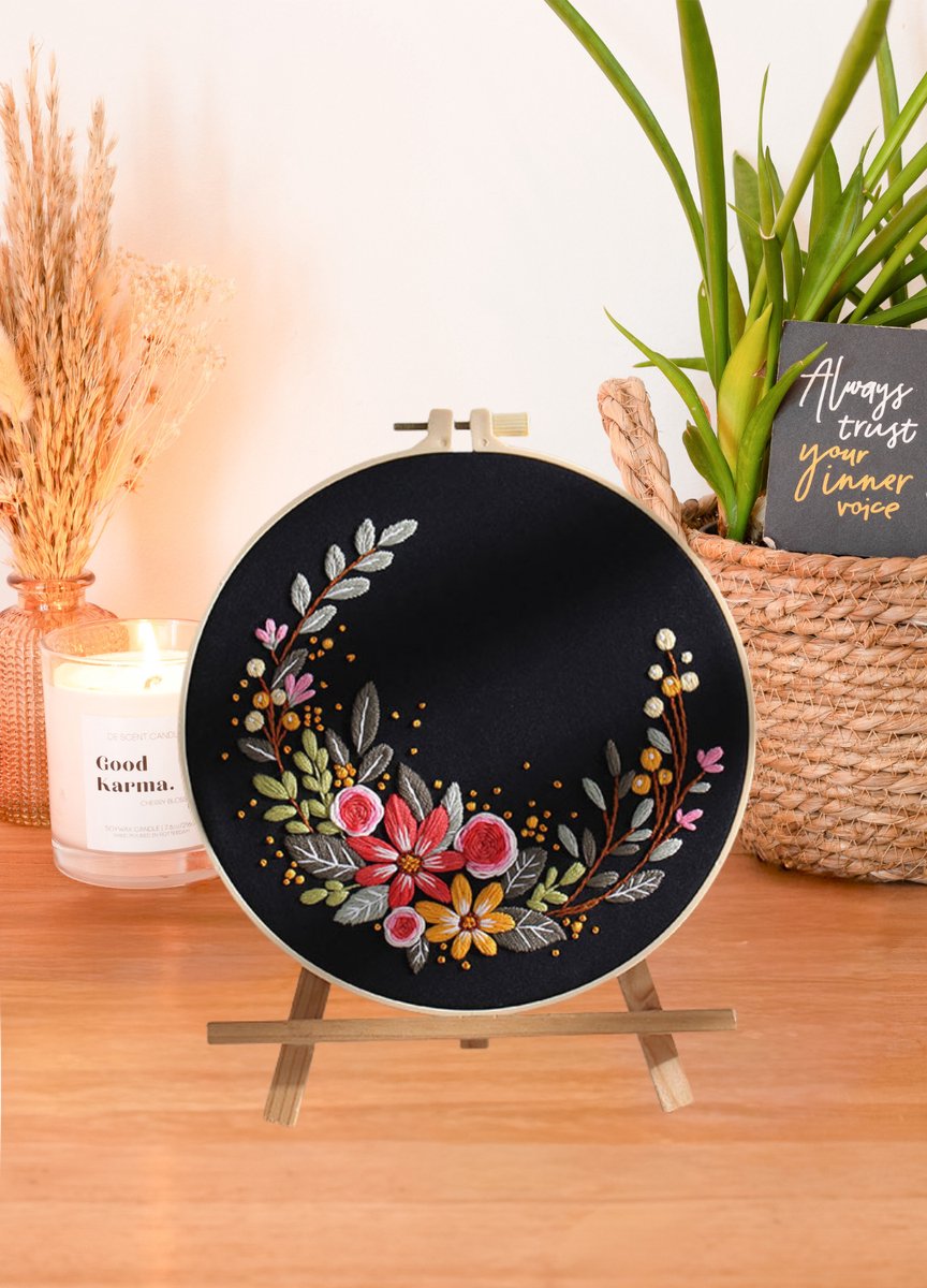 Untamed - PREMIUM Borduurset Volwassenen - Inclusief accessoires - Creatieve hobby- Velvet Bloom — cadeau in Hobby - foto 3