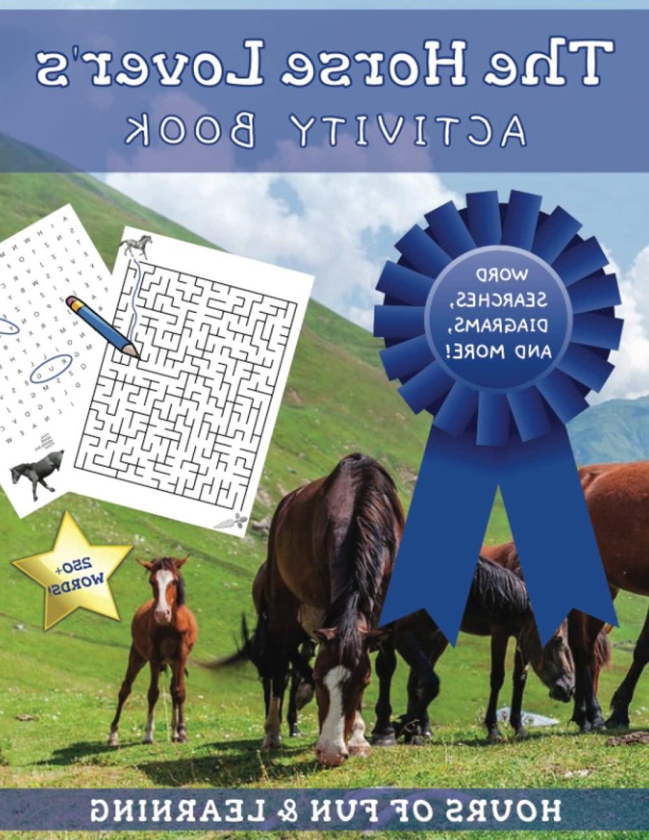 Paarden Activiteitenboek - Pony Spelletjes - Uren Plezier - Meer Dan 40 Spellen - 8.5 x 11 Inch - Kleurrijk