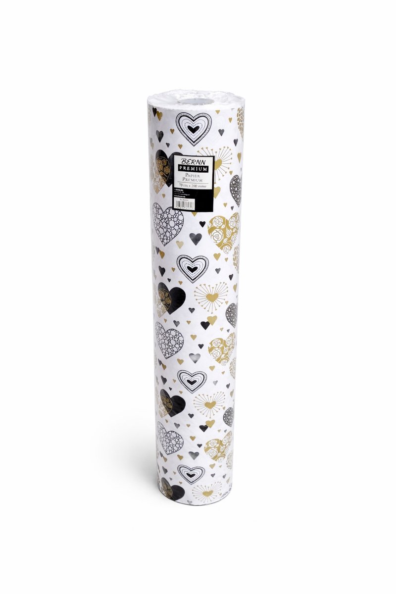 Cadeaupapier Rol 70 cm x 200 meter – Extra Dik Inpakpapier 80 gram – Professioneel Cadeaupapier voor Winkels & Retail Gebruik