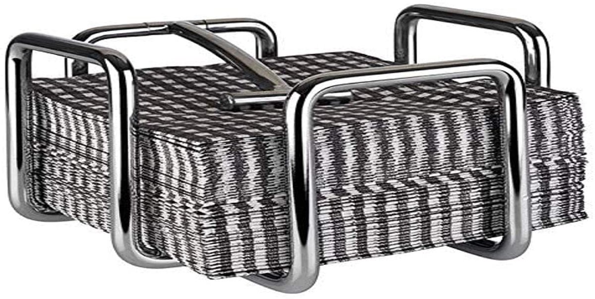APS Keukenhouder - Presentatiehouder - RVS - 14,5 x 14,5 cm - Vaatwasserbestendig - Breukvast