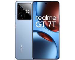 realme GT 7T - 5G Smartphone - 256GB Opslag - 12GB RAM - 7000mAh Titan Accu - 120W - IceSense Blue