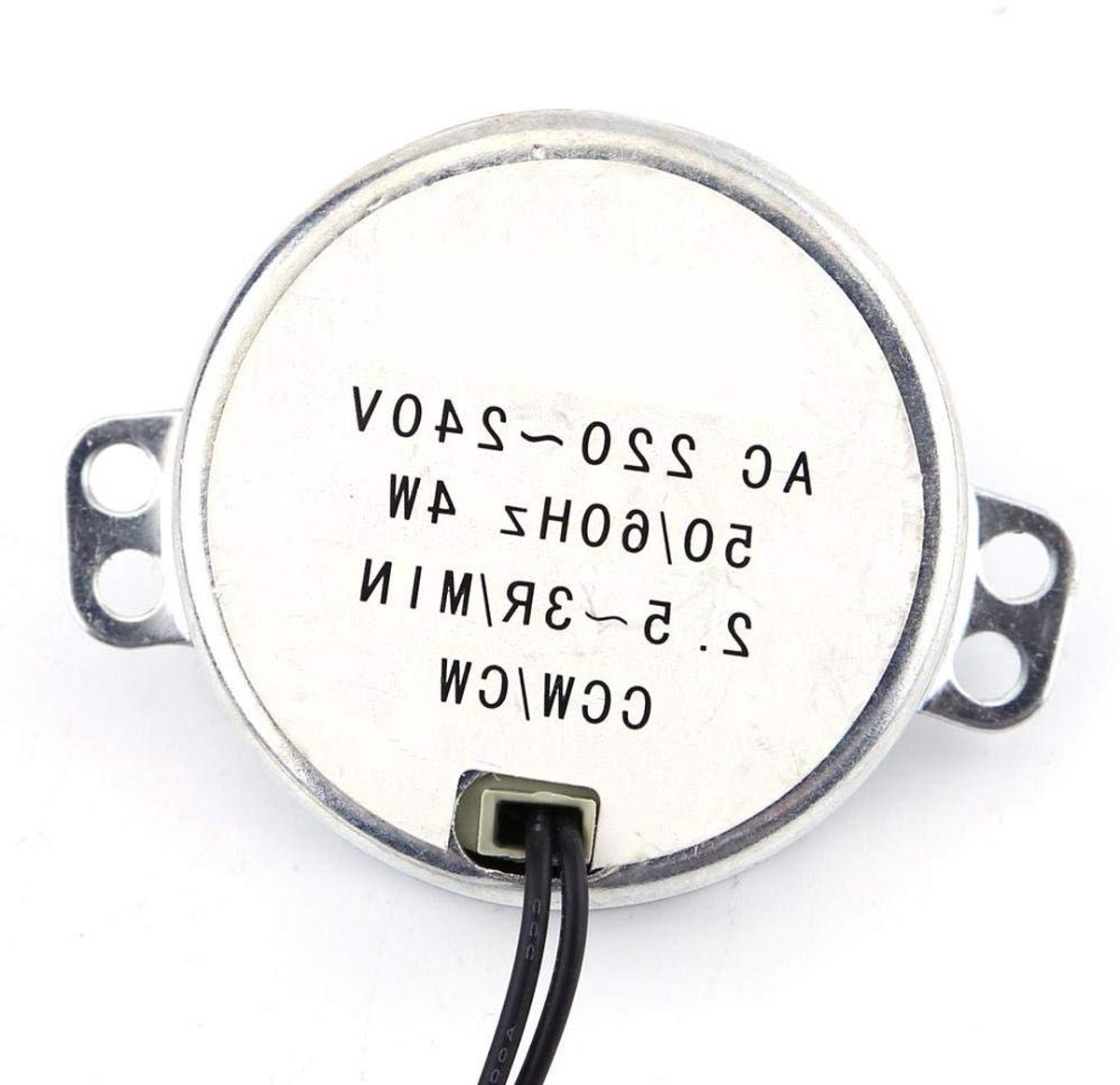 AC Motor - Reductiemotor - Apparaten Aandrijven - Laag Geluidsniveau - 240 Volt - Metaal