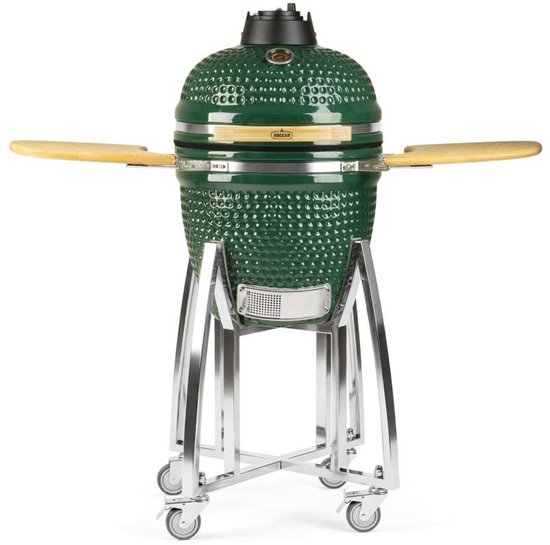 Buccan BBQ - Kamado barbecue - Sunbury Smokey Egg - Extra Large 18" - Glanzend Groen van Buccan — afbeelding 4