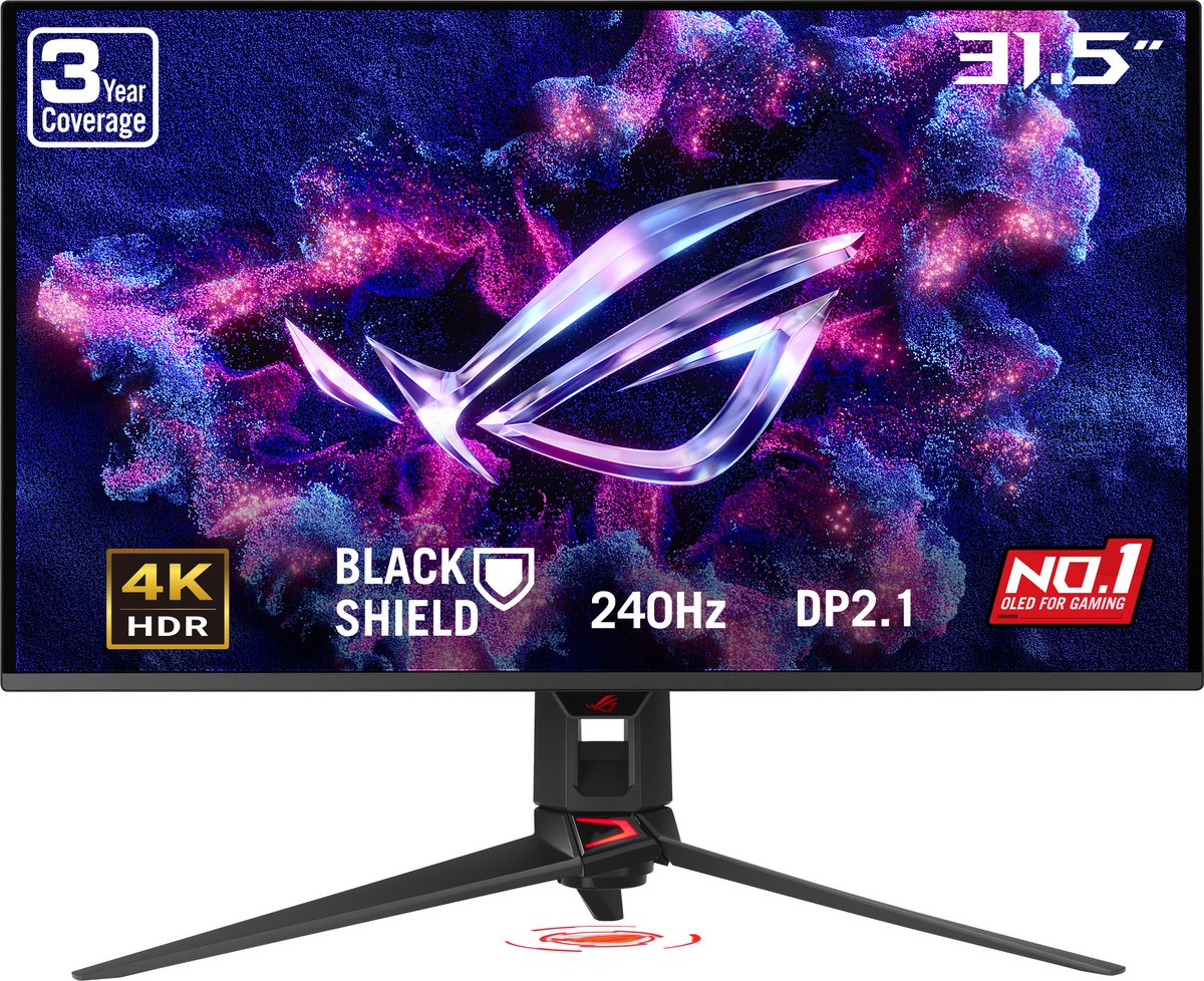 ASUS ROG Swift PG32UCDM3 4K QD-OLED Gaming Monitor 240Hz - asus - €1.309,00