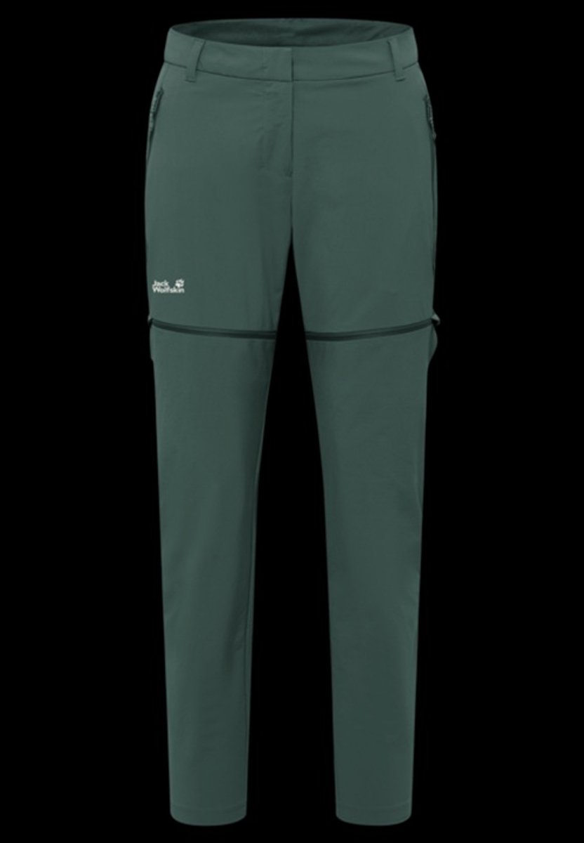 Jack Wolfskin Hikeout Zip Off Pants Women Afritsbroek Dames Sago Palm