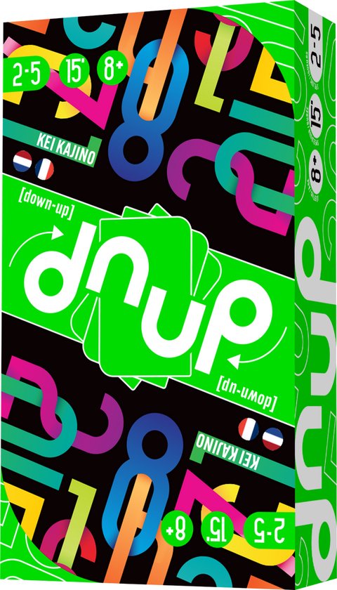 dnup – Kaartspel – Compact Reisspel – Snel Gezelschapsspel voor Familie & Vrienden – Ideaal voor Vakantie, Onderweg en Thuis – Vanaf 2 Spelers
