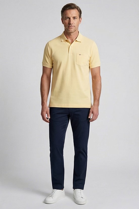 Baileys – Heren – Poloshirt – Korte mouwen – Borstzak – Polo – Geel – 615280-22