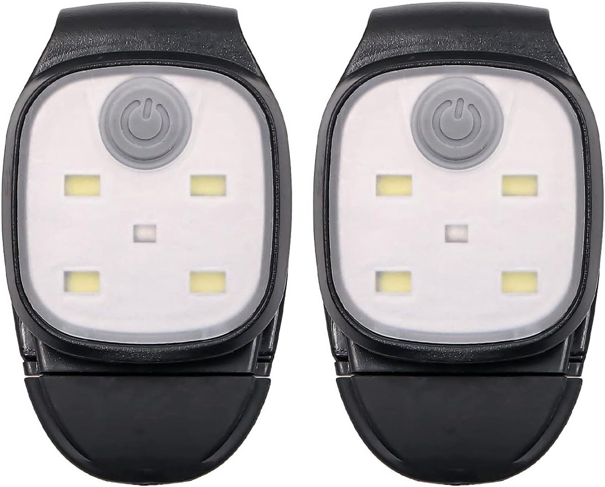 2 Pack Oplaadbare LED Looplichten voor Buiten - Reflecterende Veiligheidsverlichting voor Hardlopen, Joggen en Wandelen met Honden