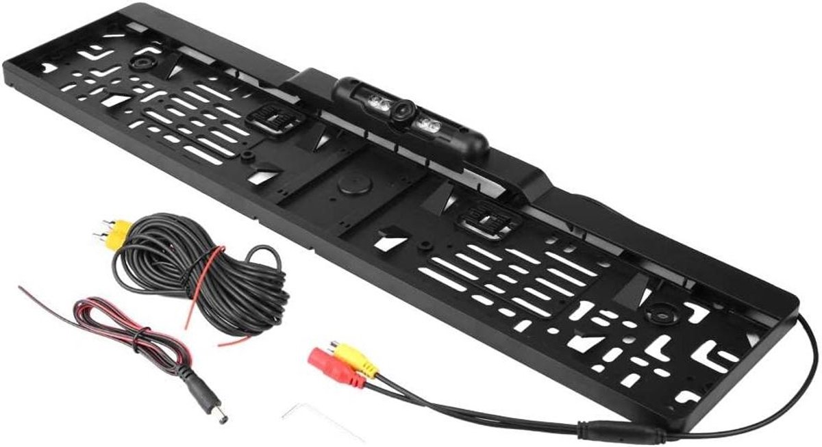 Kentekenplaathouder Camera - Achteruitrijcamera Set - Veilig Parkeren - 140 Graden Groothoek - IP68 Waterdicht - Zwart