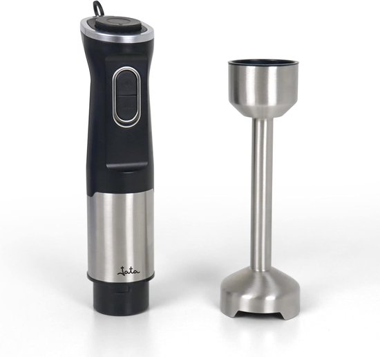 Staafmixer Set - Mixer Blender - Keuken Assistent - Dubbele RVS Bladen - 600 ml - Zwart — afbeelding 4