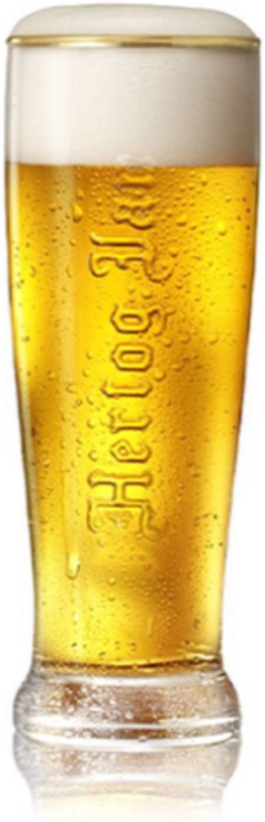 Hertog Jan - Bierglazen - 25cl - 6 stuks - Fluitje