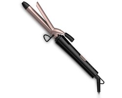 Carmen CCT1920B - Krultang met klem - Haarkruller - Diameter 19 mm - 2 warmtestanden - Keramische coating