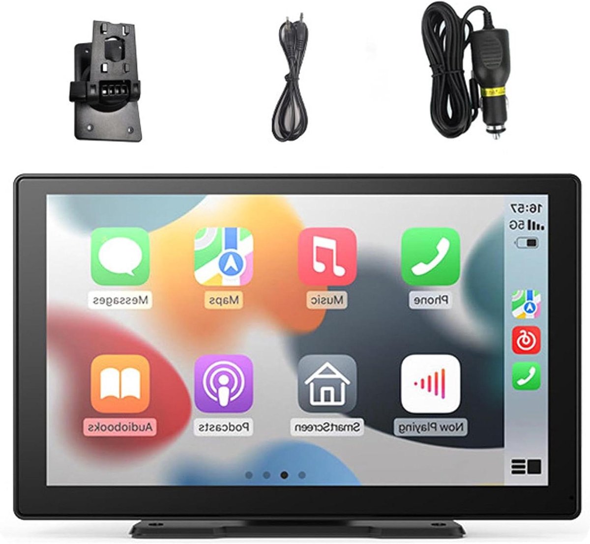 Auto Tablet - Navigatie Scherm - Veilig Rijden - Draadloze CarPlay Android Auto - 10.26 inch - Zwart