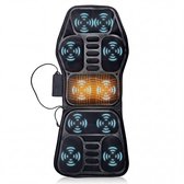Shiatsu Massagestoel – Opbergtas - Rugmassage en Nekmassage apparaat - Massagekussen - Compressiemassage – Elektrisch Warmtefunctie - Vibratie - Rugpijn en Nekpijn - Massagemat