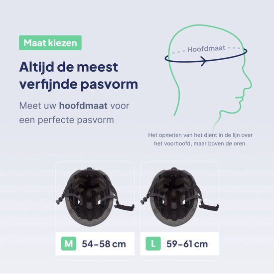 GOOFF® RIDER Casque de vélo avec visière photochromatique et éclairage - Casque Ebike pour adultes - Convient aux vélos électriques et aux vélos de course - Lumière LED - Femmes et hommes - Noir - M