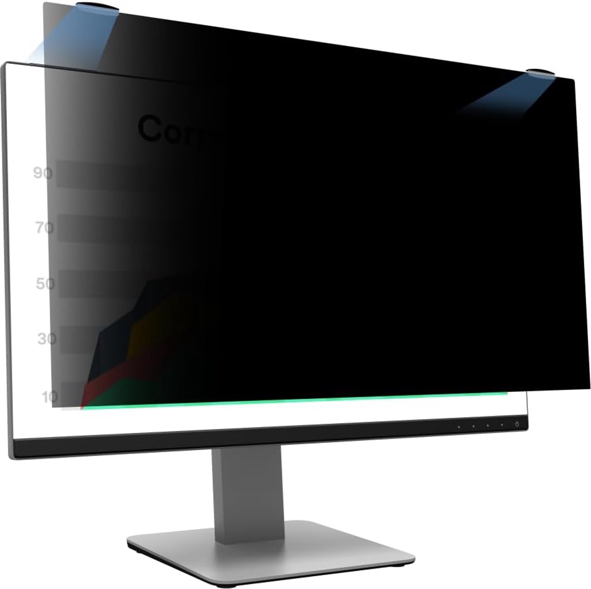 Privacyfilter Monitor - Schermbeveiliger - Vertrouwelijke Gegevens - Magnetische Bevestiging - 23 Inch 16:9