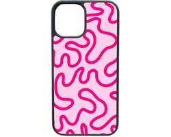 Telefoonhoesje - ORGANISCH ROZE - Iphone 16 Plus