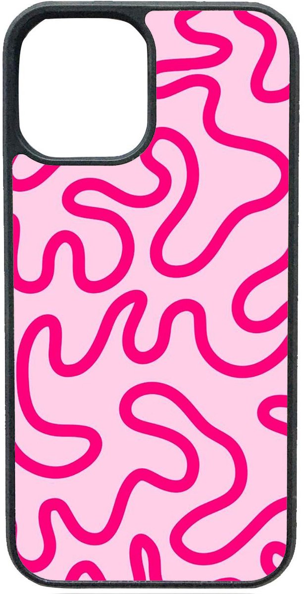 Telefoonhoesje - ORGANISCH ROZE - Iphone 16 Plus