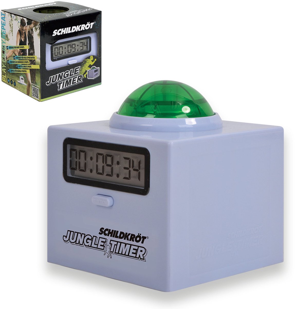 Schildkröt Jungle Buzz Timer, 10x10cm, Timer, Stopwatch
