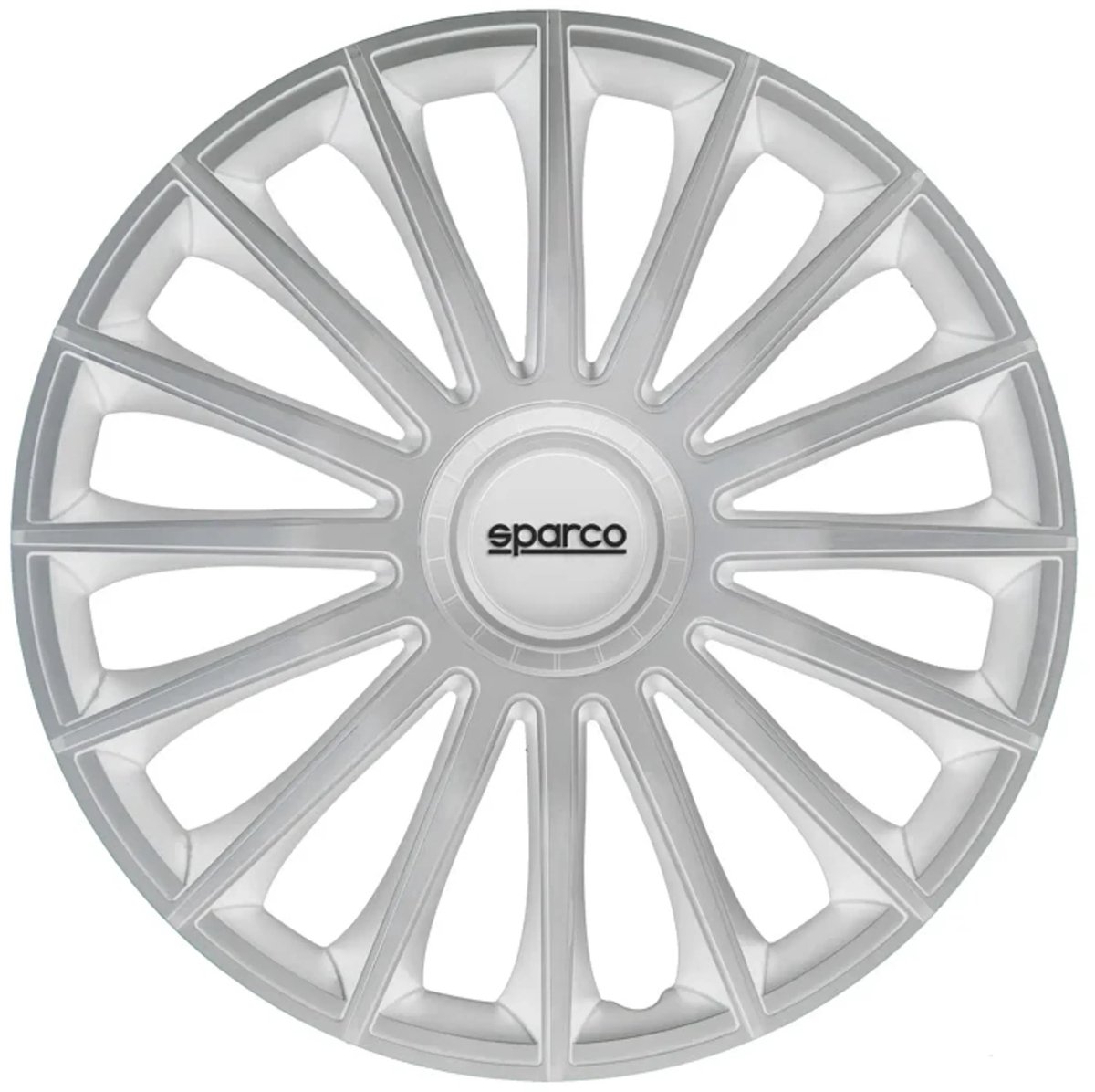 Sparco Wieldoppen Treviso 14 inch Zilver - 4 stuks