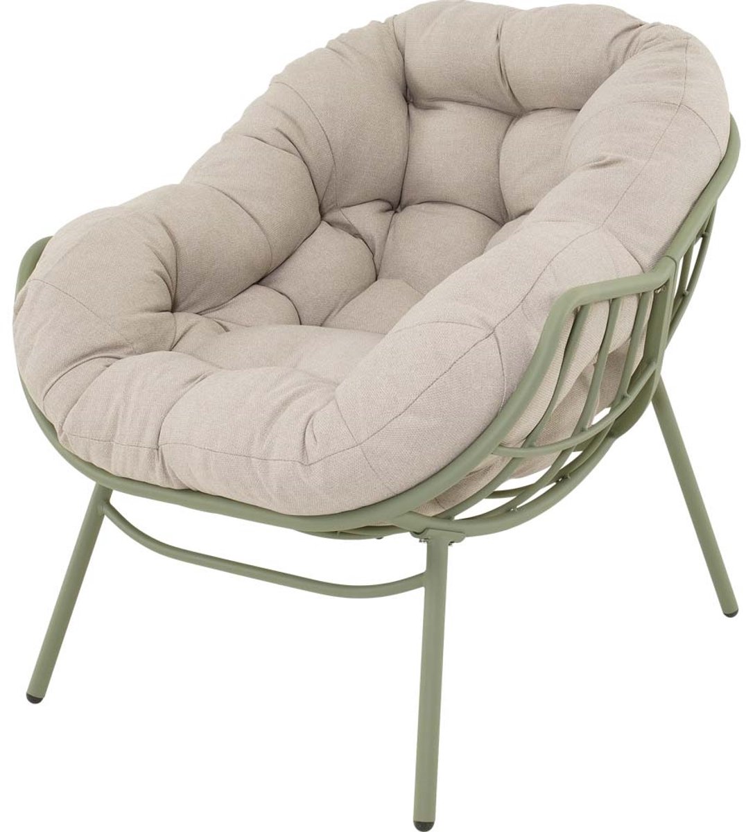Lesli Living - Bistrostoel Cozy - Beige - 97x101x93cm
