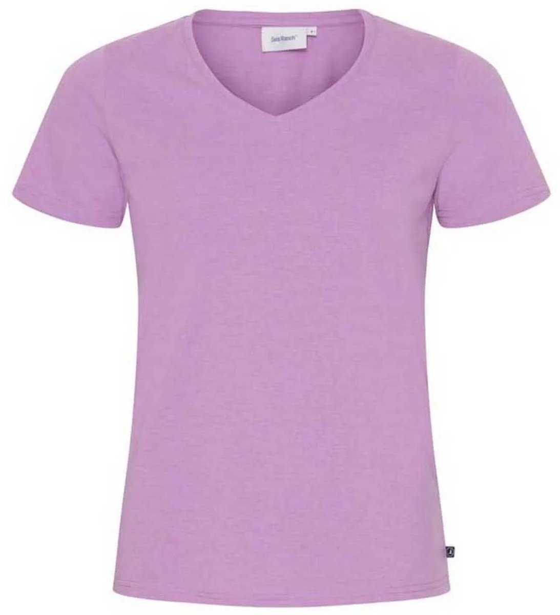 Sea Ranch Dorthea T-shirt Met Korte Mouwen En V-hals Paars L Man