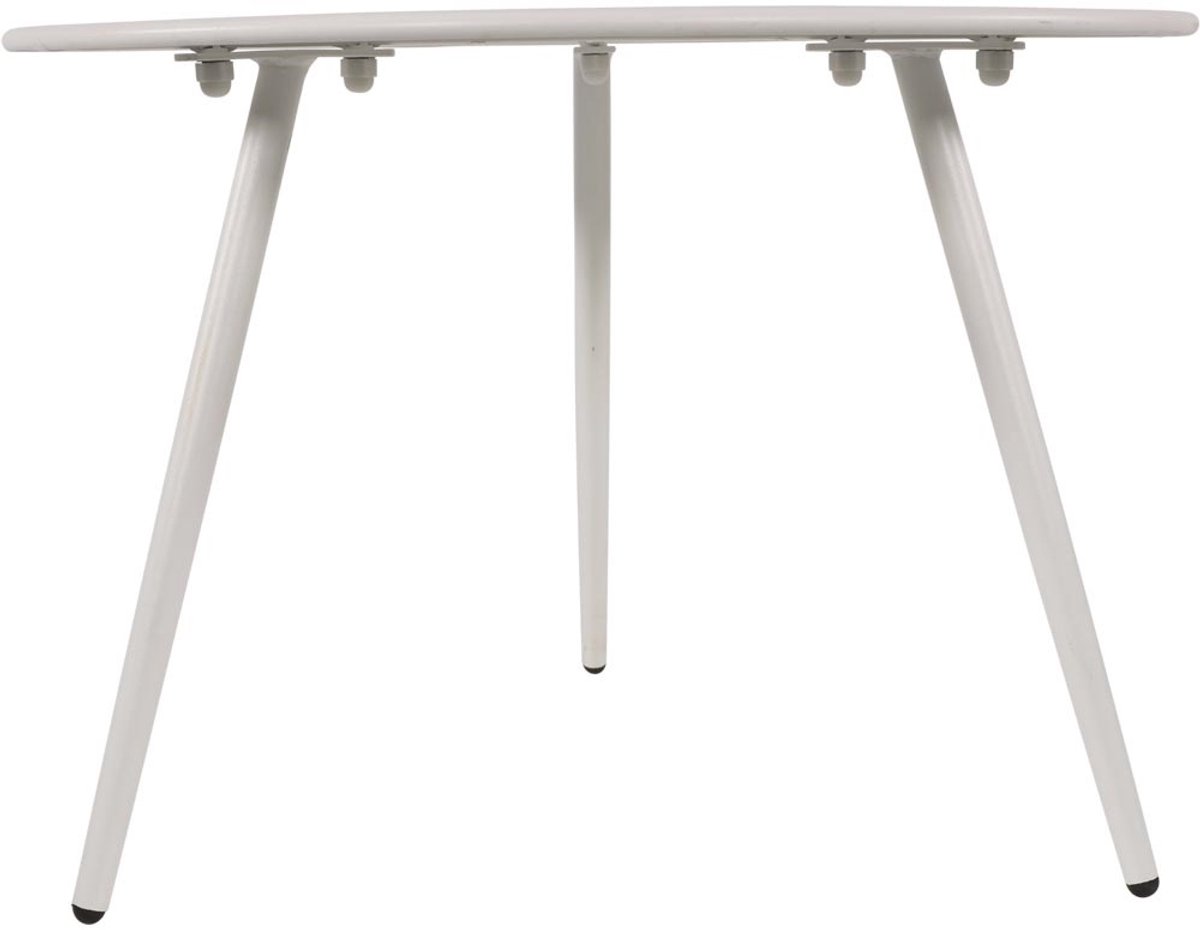 Lesli Living - Sidetable Rafael - Wit - Ø60x41cm