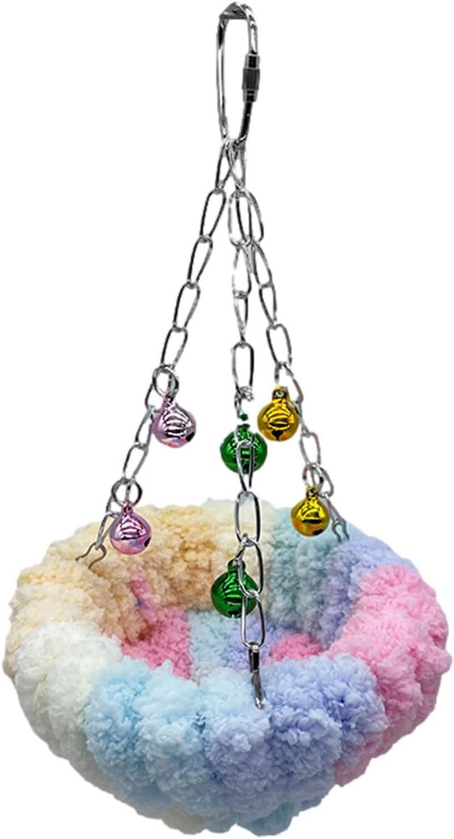 Vogelbed - Winterverblijf - Vogels - Versterkt - 79 x 139 x 79 cm - Regenboogkleuren