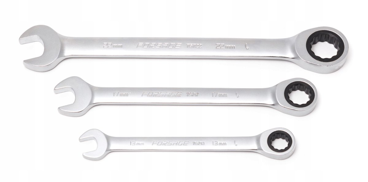 Forsage F-75714 - Ringsteeksleutel - 14 mm - Ratelsleutel - CR-V Staal