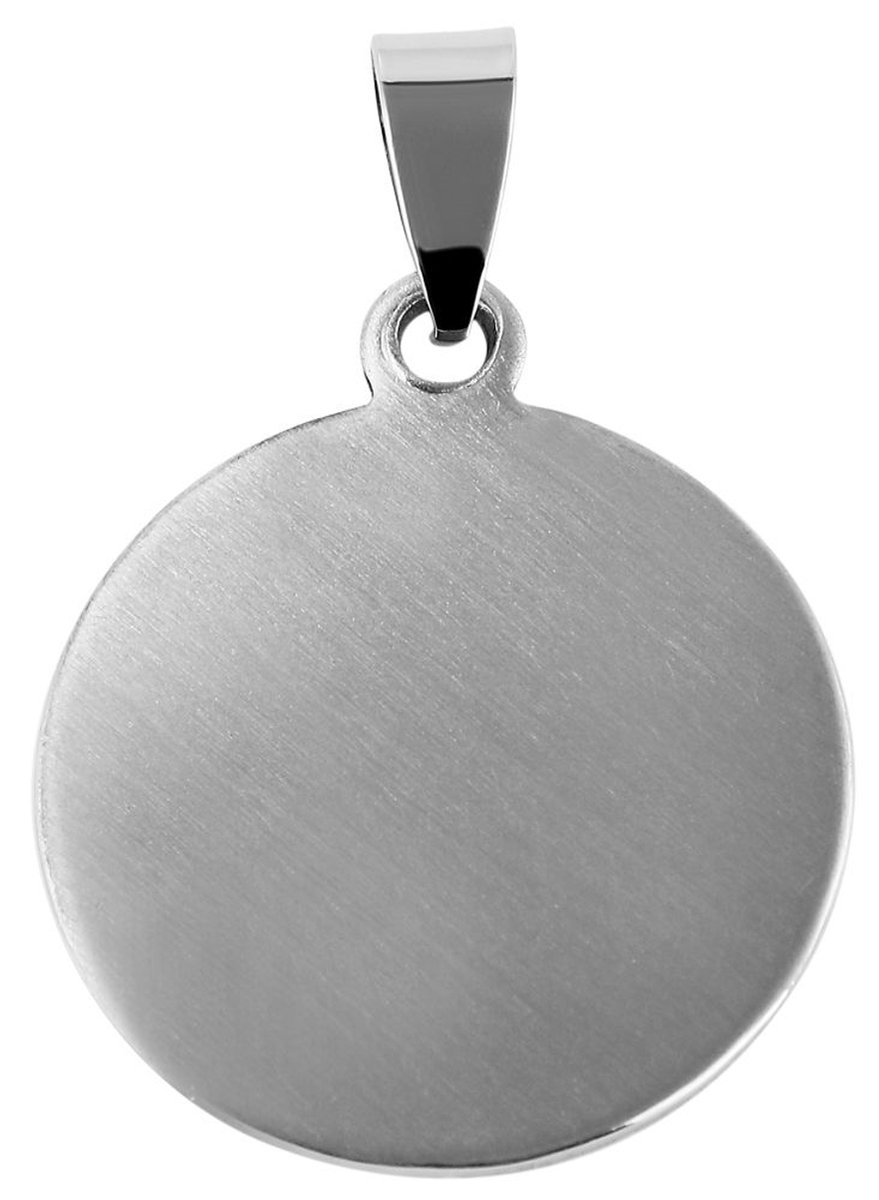 AKZENT Accent Unisex Hanger Barack accent hanger van roestvrij staal, rond, graveerbaar