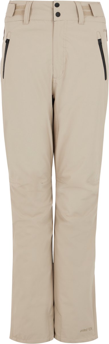 Protest Cinnamon – Skibroek Dames – Waterafstotende afwerking – Waterkolom 10K Beige