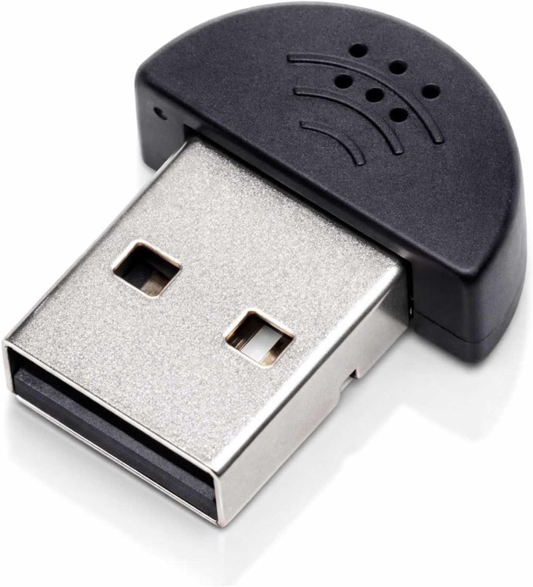 USB Microfoon - Studio Opname - Videoconferenties - 360 Graden Opname - 10 x 7 x 0.5 cm - Zwart