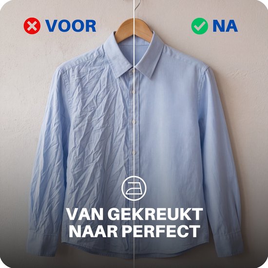 JT Products Fer de Voyage de Luxe - Fer à Vapeur - Pliable - Mini Fer - Fer de Voyage - Fer Vacances - Fer de Voyage Klein