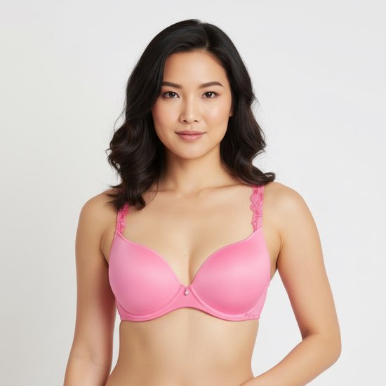 Marie Jo Agnes Soutien-gorge à armatures préformé 0102596 Paradise Pink - taille EU 70B / FR 85B