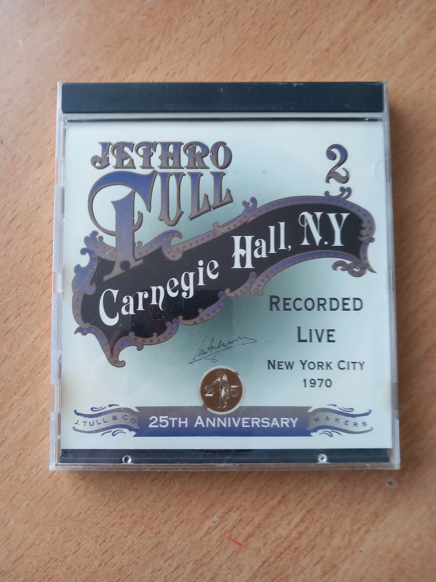 JETHRO TULL - CARNEGIE HALL LIVE 1970 / 2