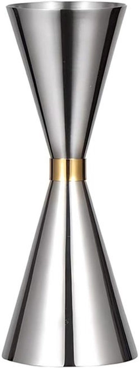 Roestvrijstalen maatbeker, maatbeker in Japanse stijl, liniaal (25 ml/50 ml)