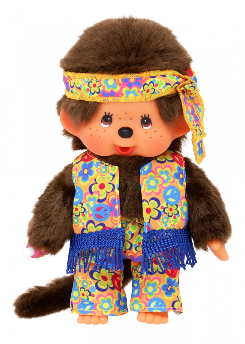 Monchhichi Flower Power Boy 20 cm jongen