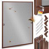 KESSER® Raamhorren voor ramen met aluminium kozijnen Vliegenhorren Vliegenbescherming Insectenwering