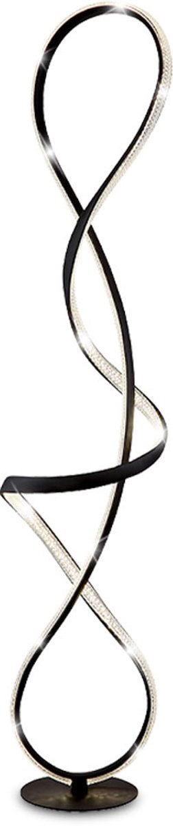 Globo - tafellamp - SWIRL - zwart - metaal - LED - 67341SS