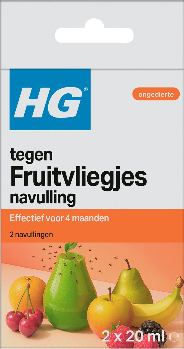 Bol.com HGX fruitvliegjesval navulling 40ml aanbieding