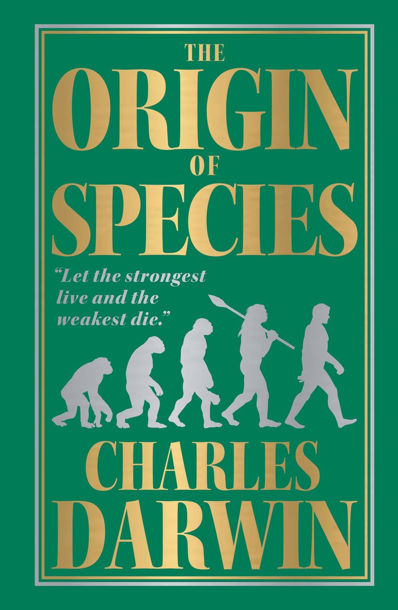 Omslag van Origin of Species (Deluxe Hardbound Edition) , The