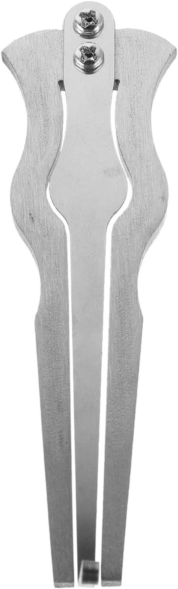 Mondharp Muziekinstrument - Etnisch Instrument - Muziek Maken - Handgemaakt Ontwerp - 10.50X2.80X2.50CM - Zilver