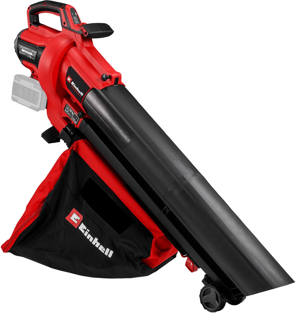 Einhell Accu Bladblazer/-zuiger VENTURRO 36/240 Li Solo - Power X-Change - 36 V/Li-ion - Blaassnelheid: 240 km/h - 45 L opvangzak - Hakselfunctie: 10:1 - Excl. accu en lader