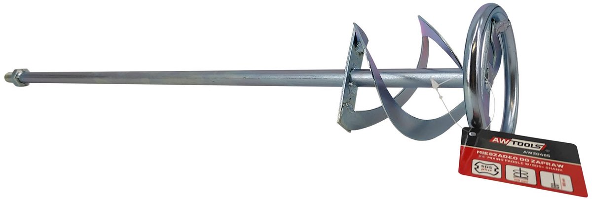 AWTools AW30465 - Professionele Menger SDS+ - 100x600mm - Uitstekende Mixprestaties