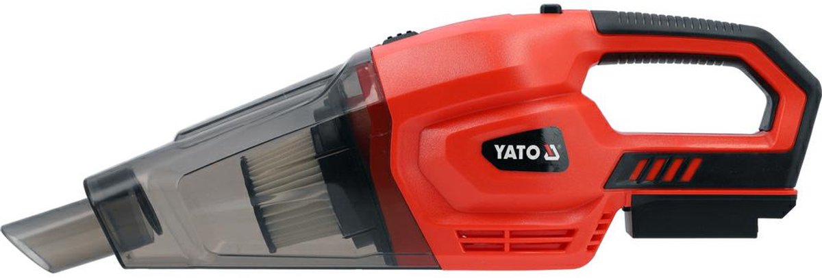 Yato YT-85683 - Accu Stofzuiger - 18V - 9kPa - HEPA Filter Zwart