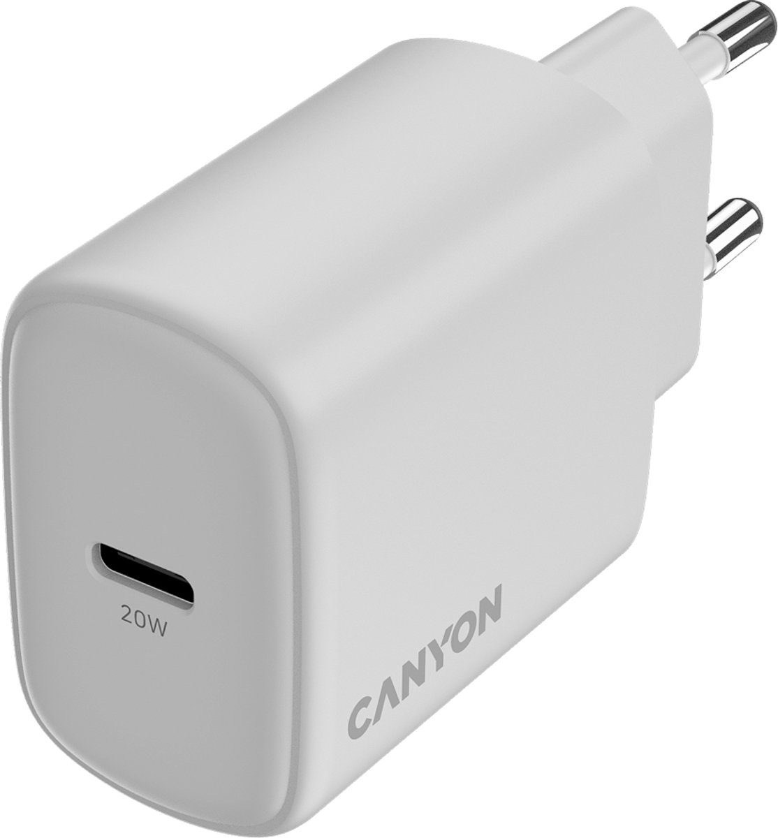 Canyon OnCharge 200 Serie - Netstroomadapter - 20W - PD - USB-C