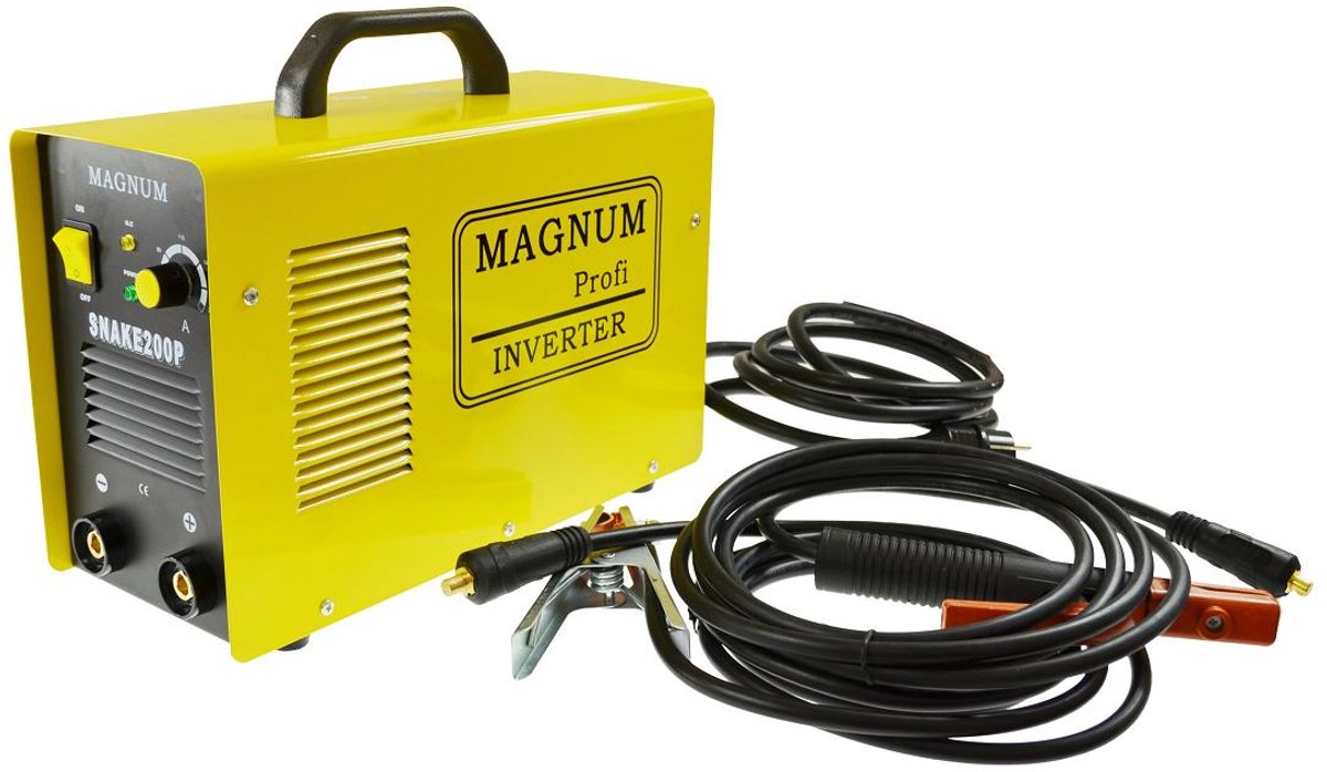 Magnum SNAKE 200 P - Lasapparaat - 200A - Inverter - MMA/TIG LIFT