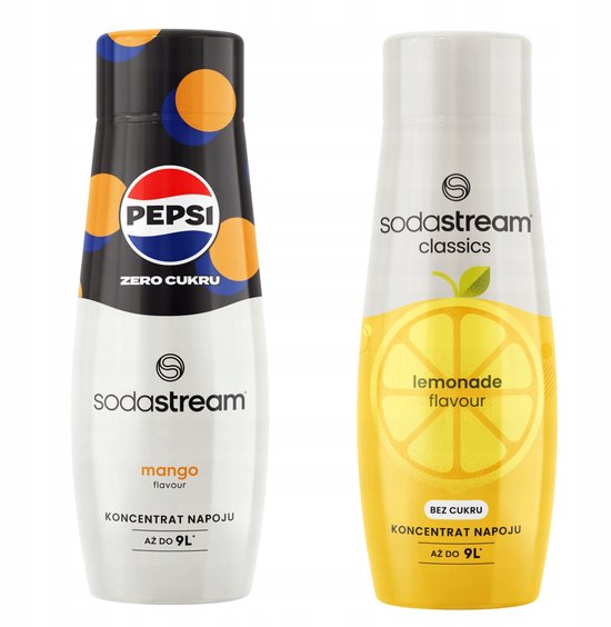 SodaStream Pepsi MAX Mango + Lemonade Zero - Frisdrank Concentraten - Zonder Suiker