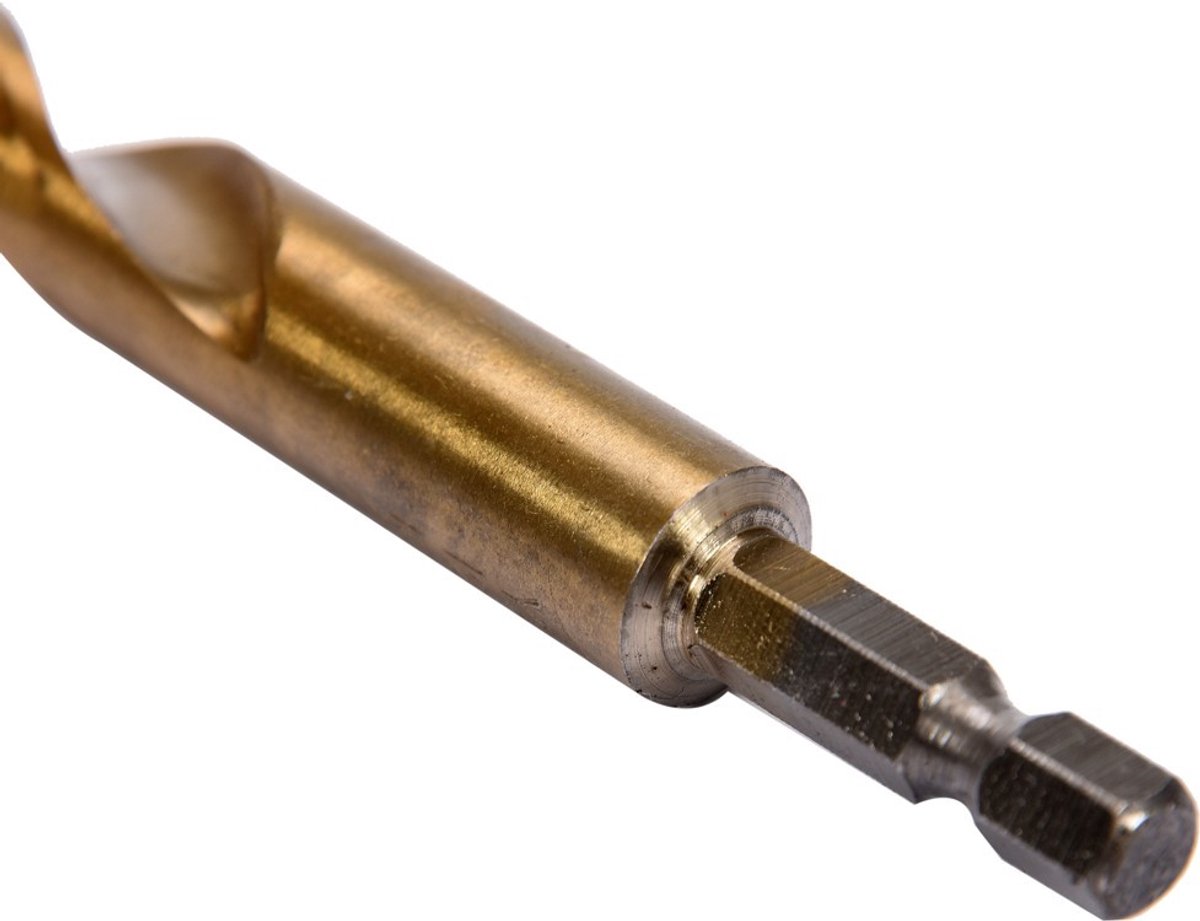 Yato YT-44774 - Metaalboor - HSS-TiN - 12mm - Zeskantige Schacht