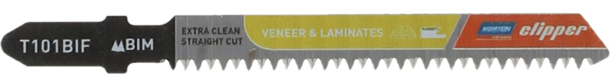 Norton Clipper T-101 BIF - Decoupeerzaagblad - Bimetalen Tanden - Laminaten en Panelen - Precieze Snede